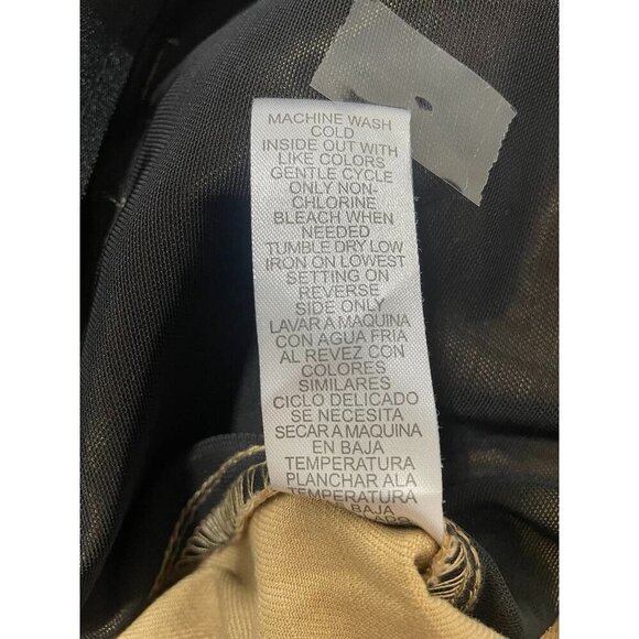 NEW Democracy Size 10 Khaki Beige Pants Wide Leg Ab Solution High Rise - Picture 9 of 9